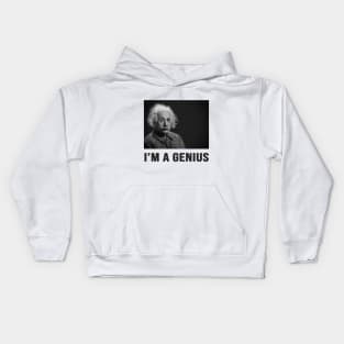 i am a genius Kids Hoodie